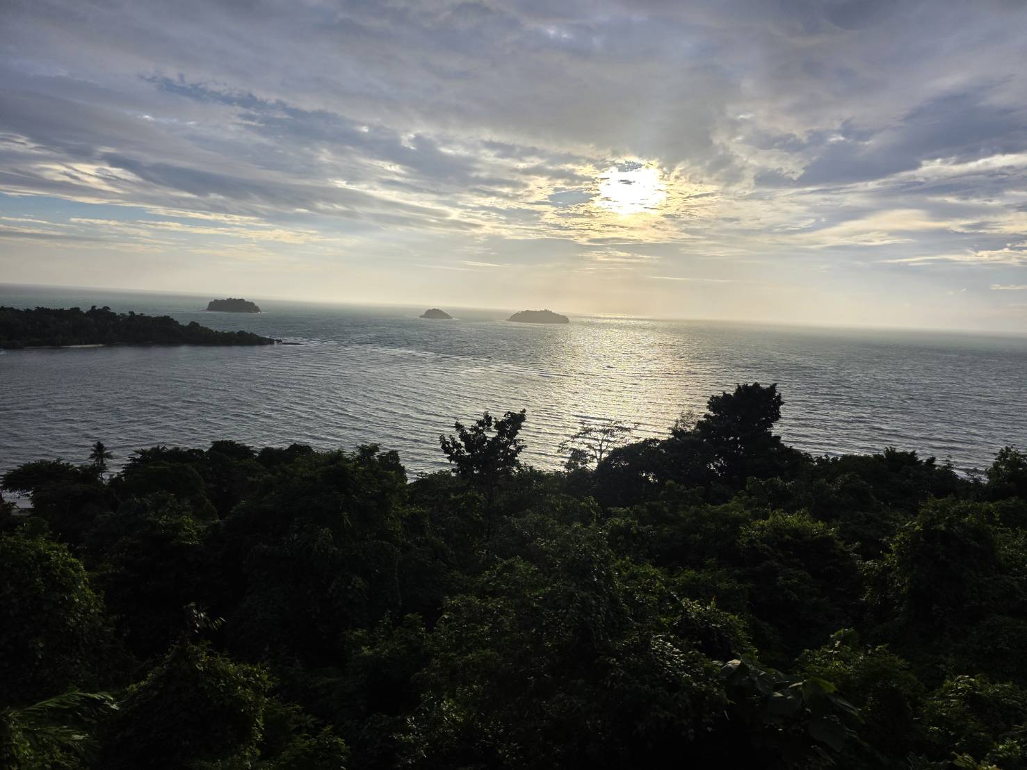 A raw stone from the Koh Chang coastline